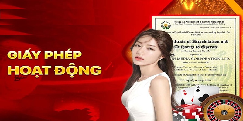 Nhà cái hoạt động hợp pháp